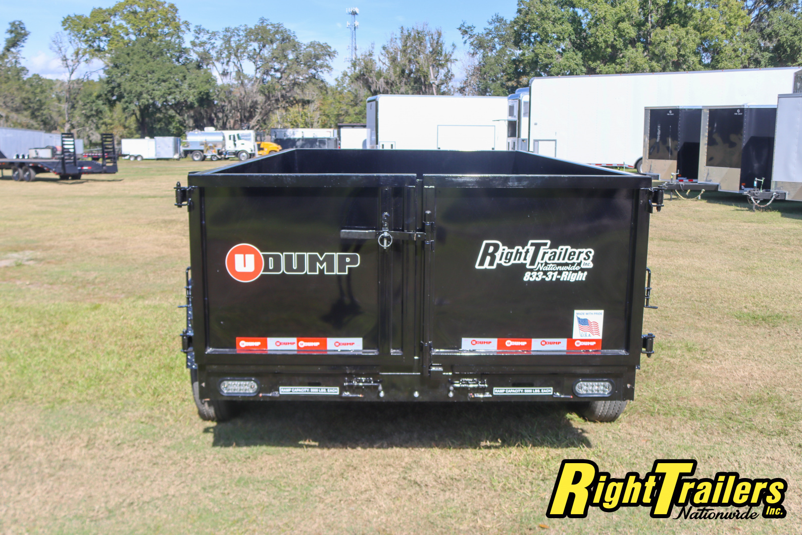 New 2026 6X12 U-Dump Dump Trailer