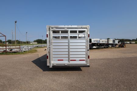 New 2025 Featherlite Trailers 8127 20' Stock / Stock Combo Trailer