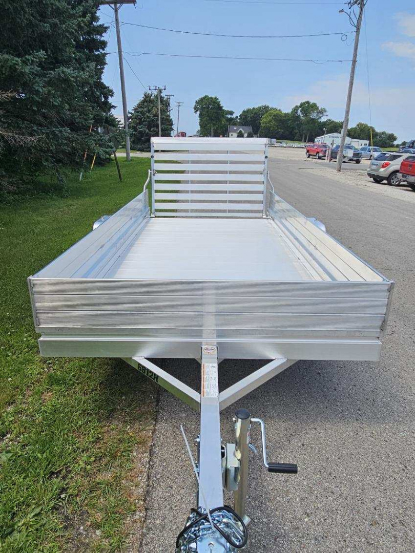 New 2026 Aluma 6812H-ESA-S-TG Utility Trailer / ALL ALUMINUM / 69" WIDE X 12' LONG