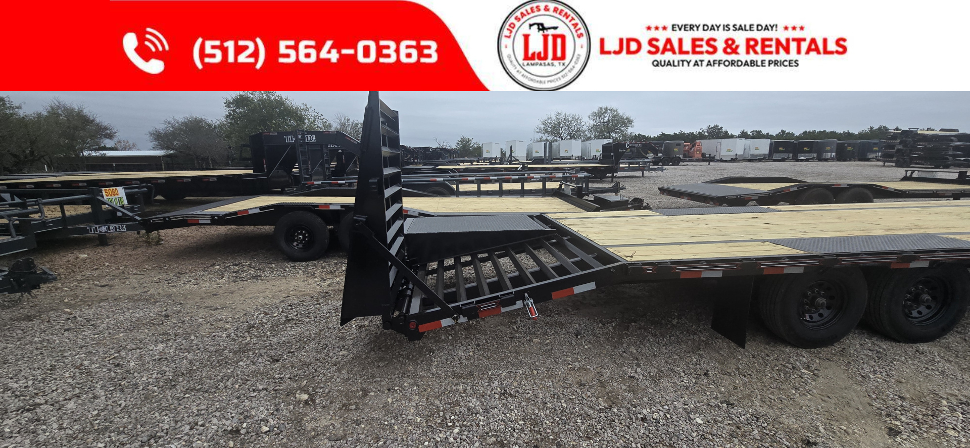 New 2026 Coffee Creek - Gooseneck Flatbed Trailer 33' - 17900 GVWR
