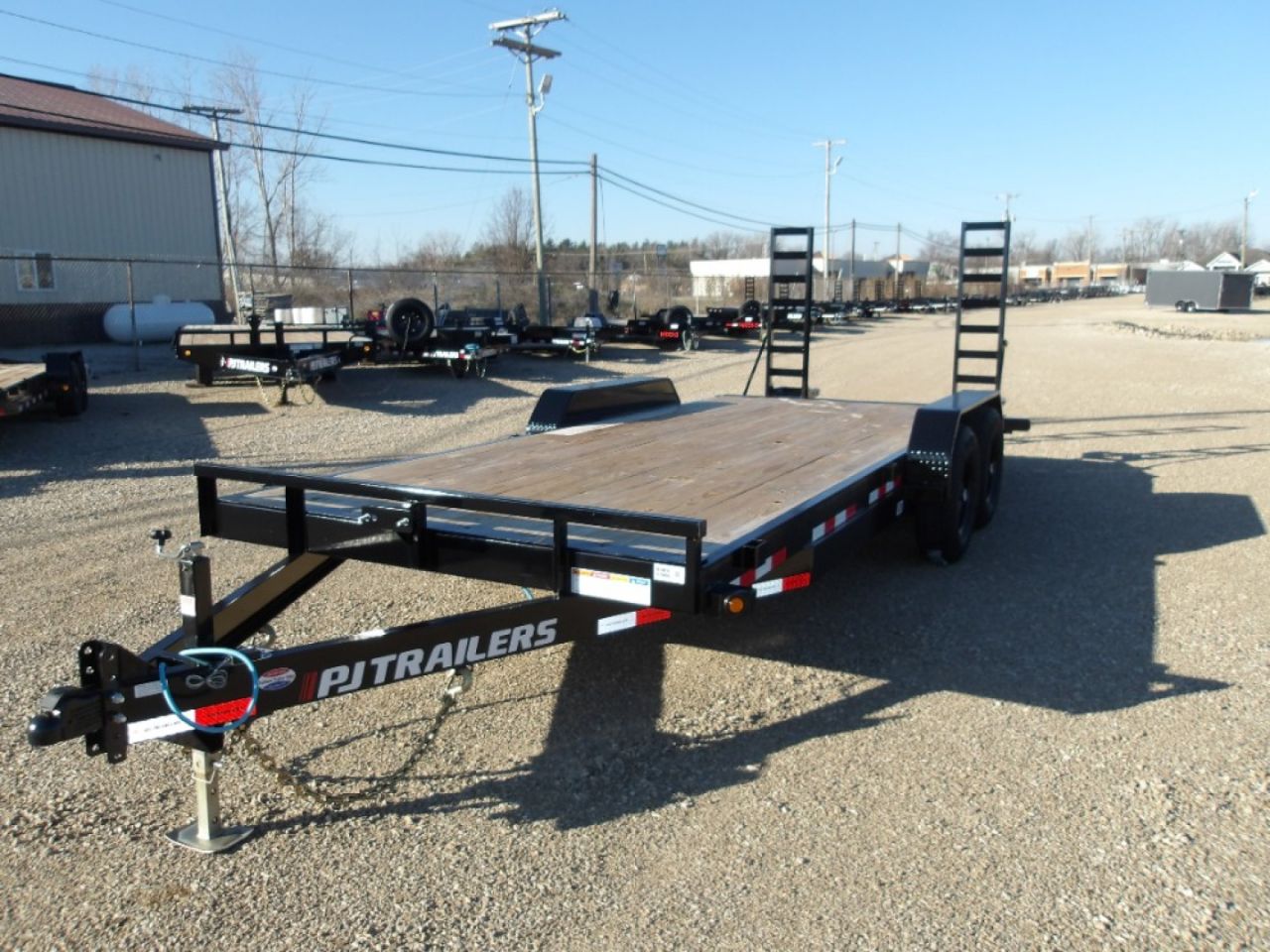 New 2026 PJ Trailers 83x20 CD202 Equipment Trailer