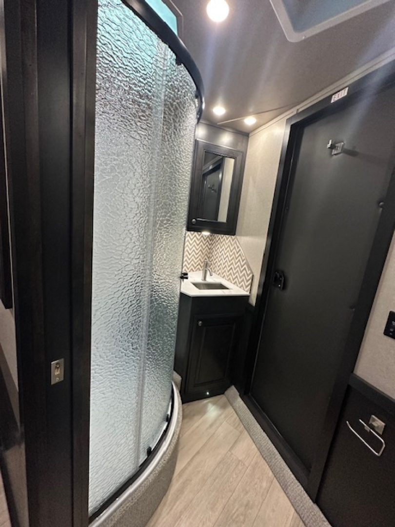 New 2025 Featherlite 8413 Living Quarter w/Stock Back
