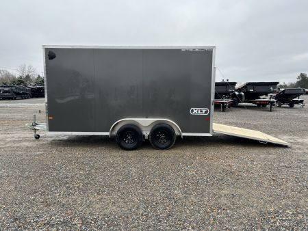 New 2026 ALCOM 7'x14' Aluminum Enclosed Trailer