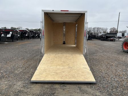 New 2026 ALCOM 7'x14' Aluminum Enclosed Trailer