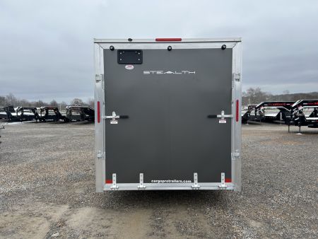 New 2026 ALCOM 7'x16' Aluminum Enclosed Trailer
