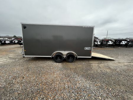 New 2026 ALCOM 7'x16' Aluminum Enclosed Trailer