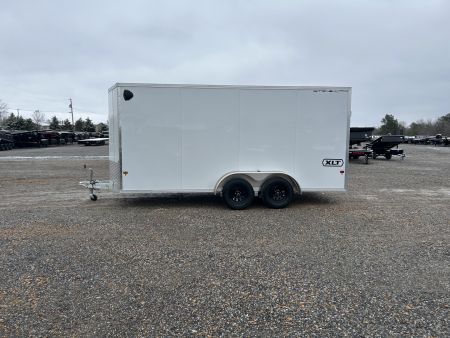 New 2026 ALCOM 7'x16' Aluminum Enclosed Trailer