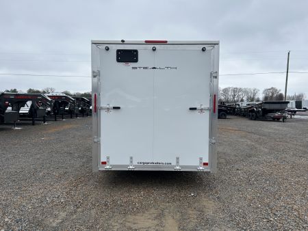 New 2026 ALCOM 7'x16' Aluminum Enclosed Trailer
