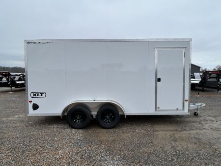 New 2026 ALCOM 7'x16' Aluminum Enclosed Trailer