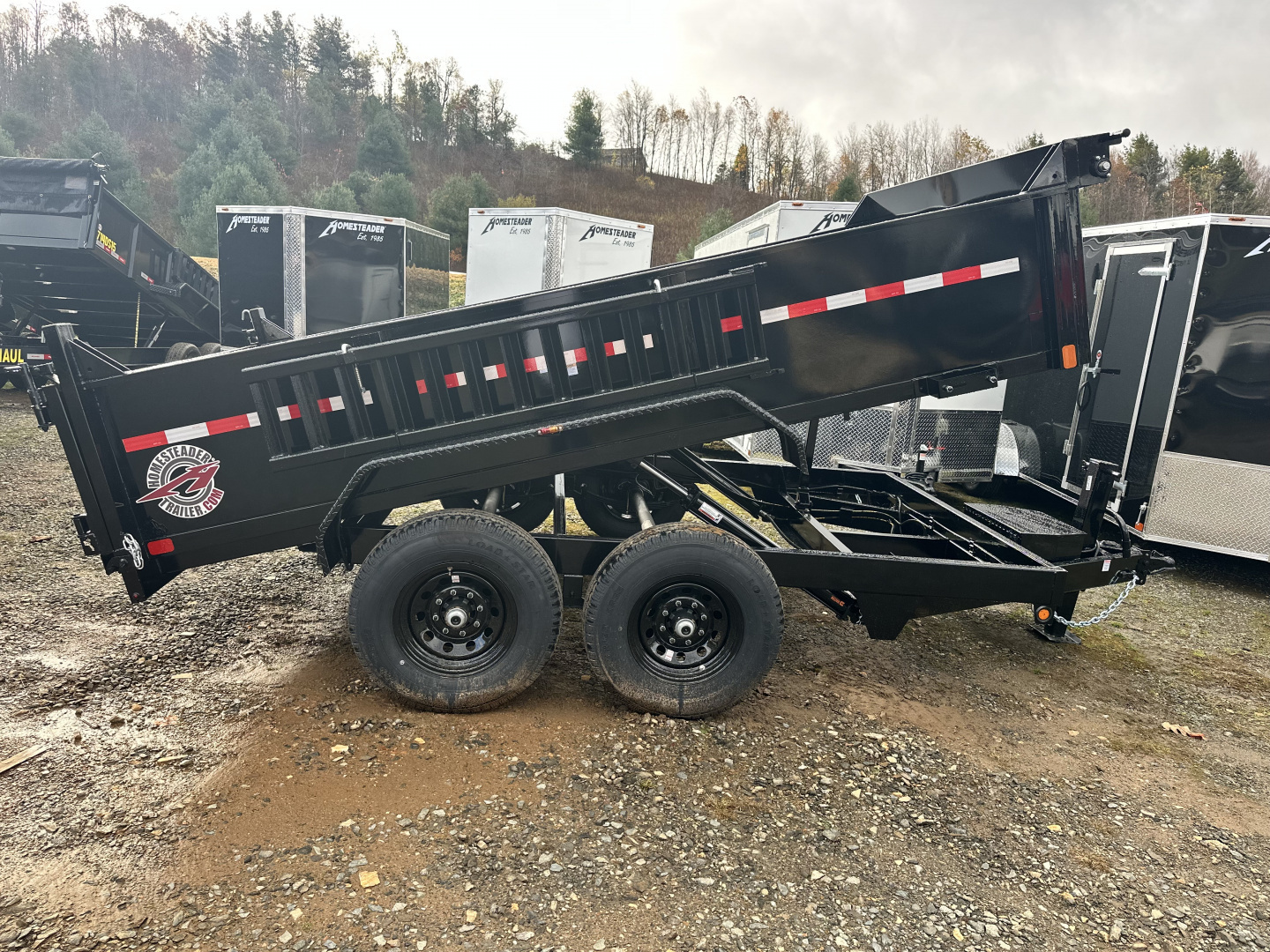 New 2026 Homesteader Trailer 712HX Dump Trailer