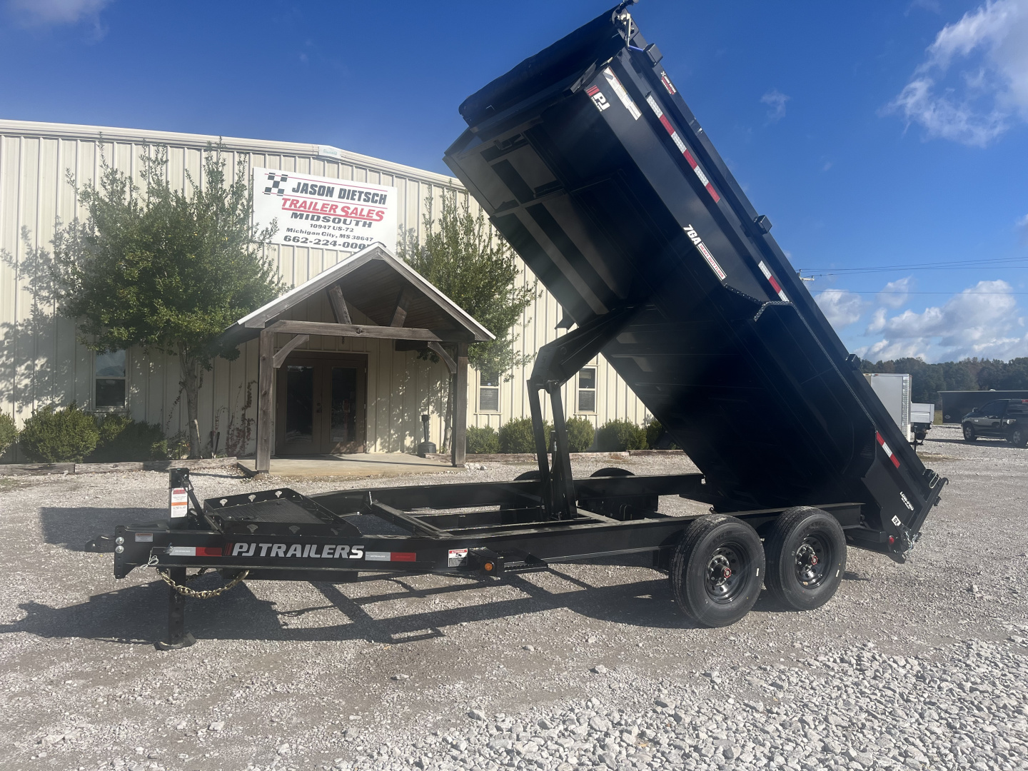 New 2026 PJ Trailers DXT1682BSSK DUMP TRAILER 83X16' 16K