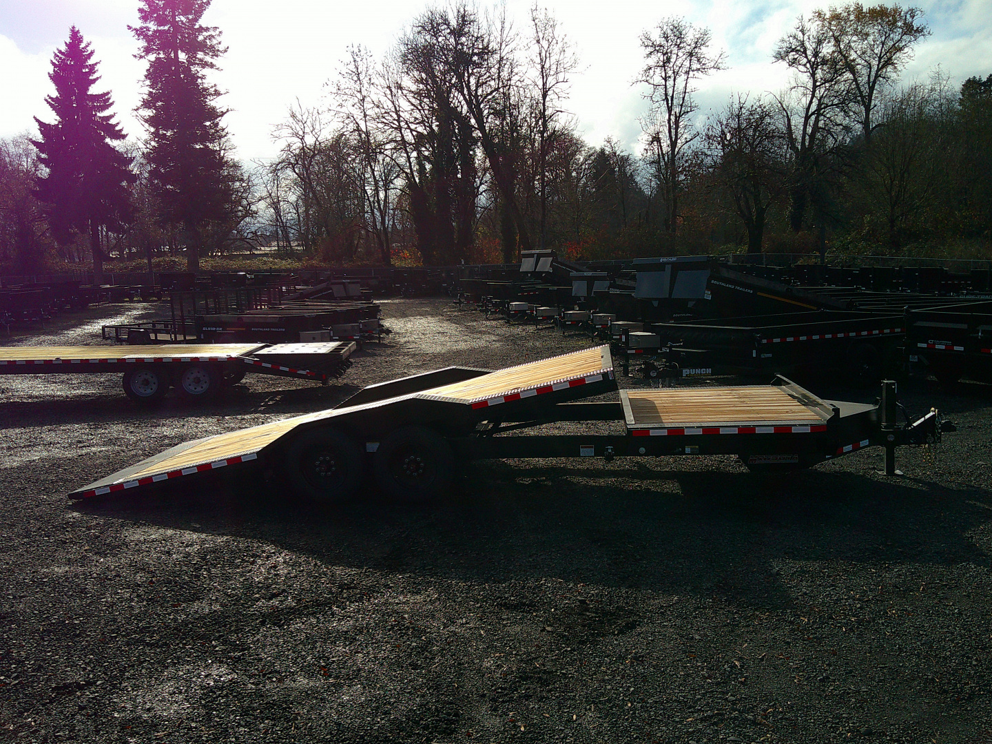 New 2026 Midsota 8.5x24 (18+6) 17.6K Tilt Equipment Trailer