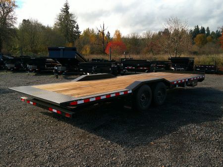 New 2026 Midsota 8.5x24 (18+6) 17.6K Tilt Equipment Trailer