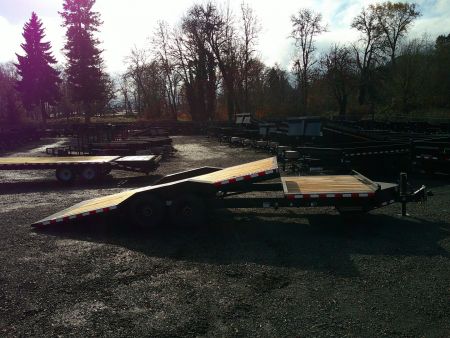 New 2026 Midsota 8.5x24 (18+6) 17.6K Tilt Equipment Trailer