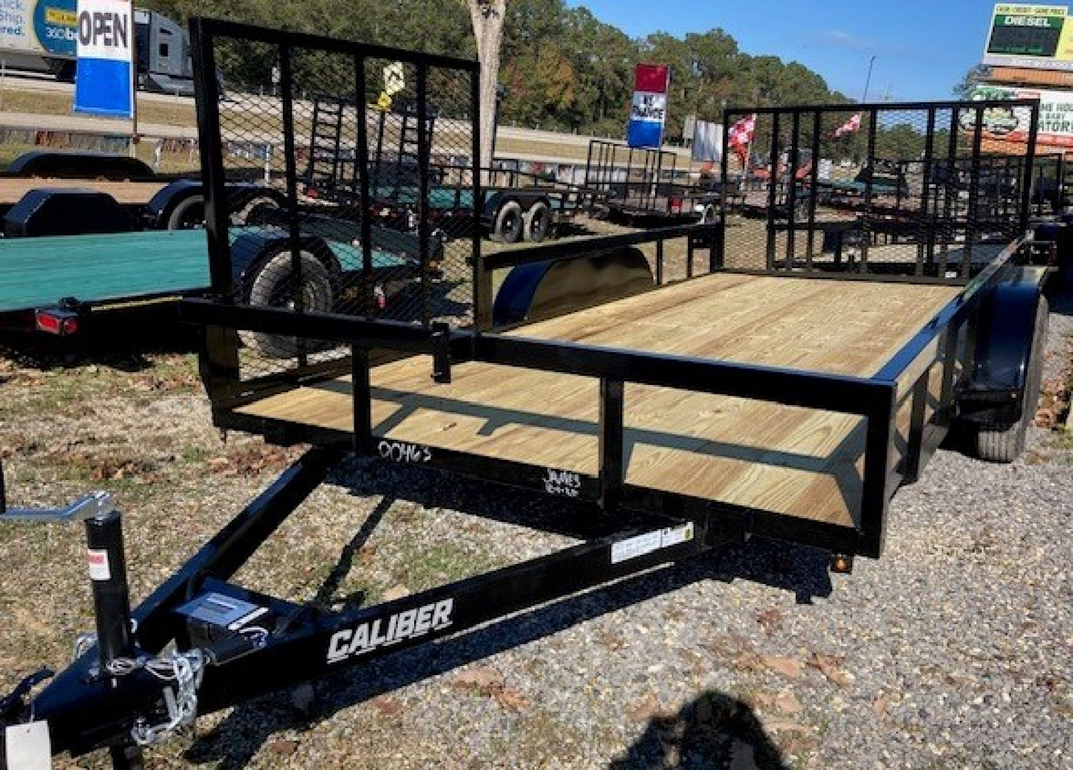 2026 Caliber 6.10x16 TA ATV Trailer
