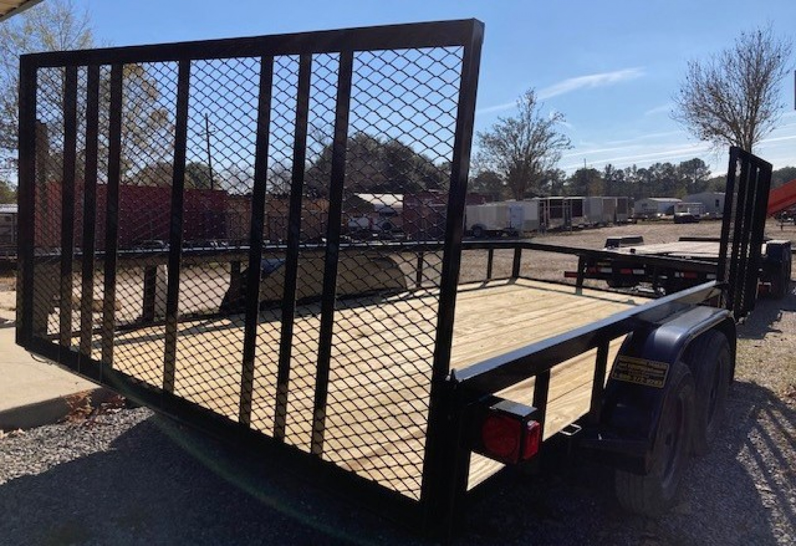 2026 Caliber 6.10x16 TA ATV Trailer photo 2