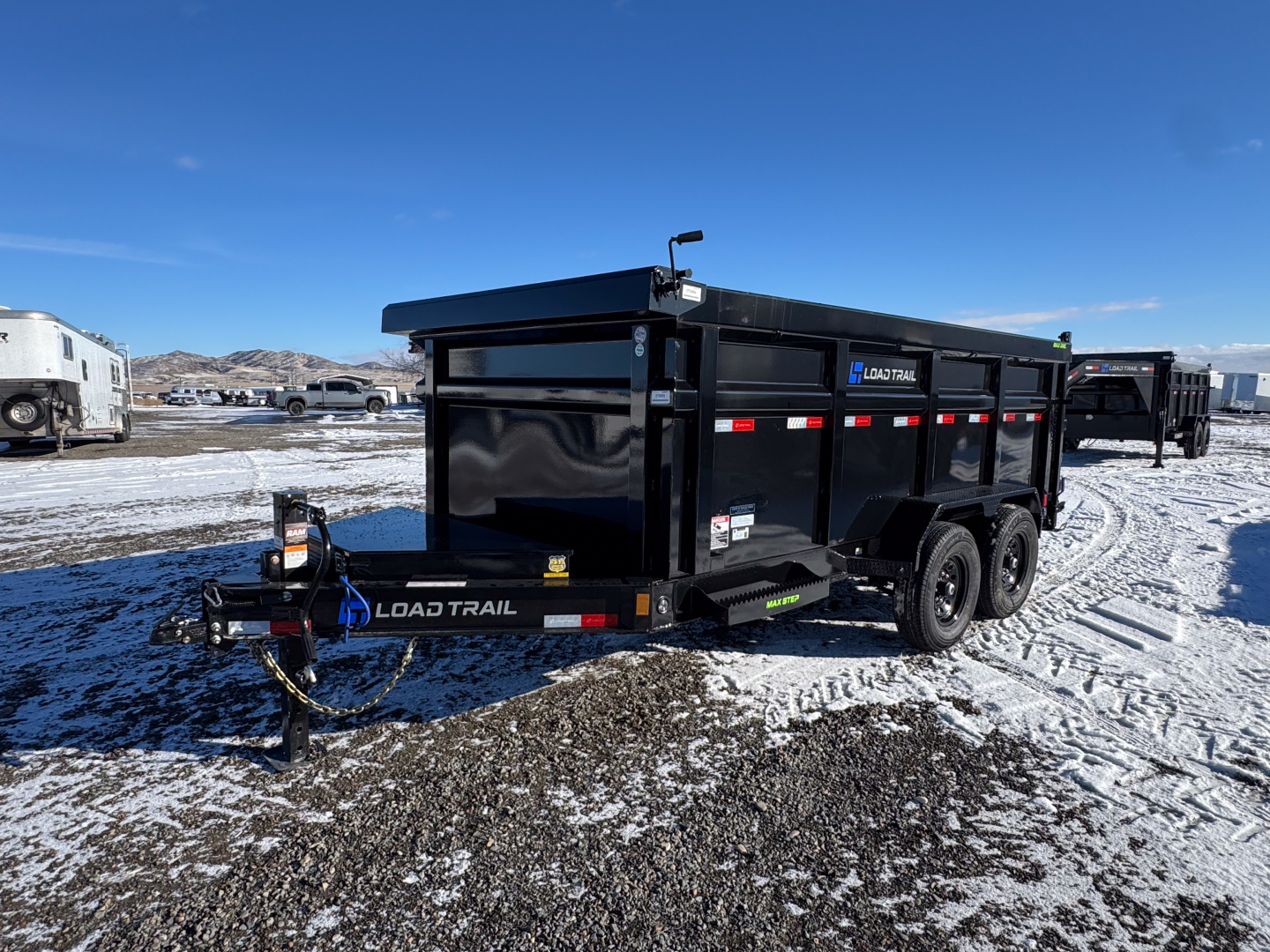 New 2026 Load Trail 7x14 Dump Trailer - 4' SIDEWALLS