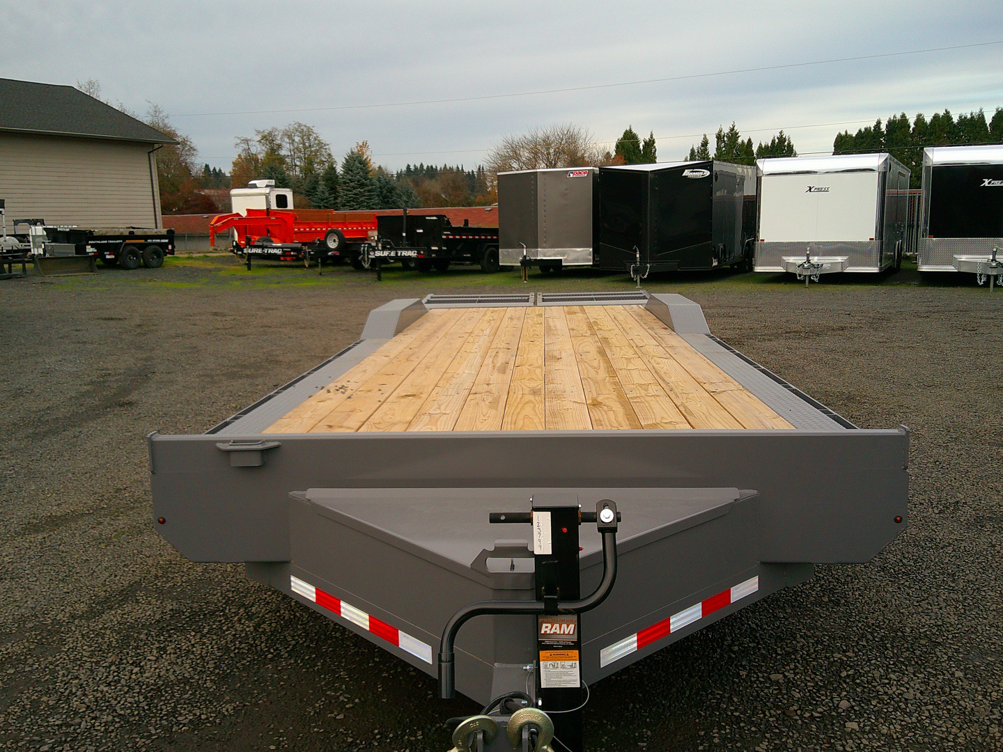 New 2025 Midsota 8.5x24 (18+6) Tilt Equipment Trailer