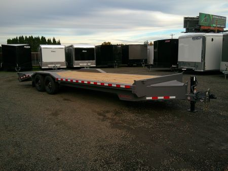 New 2025 Midsota 8.5x24 (18+6) Tilt Equipment Trailer