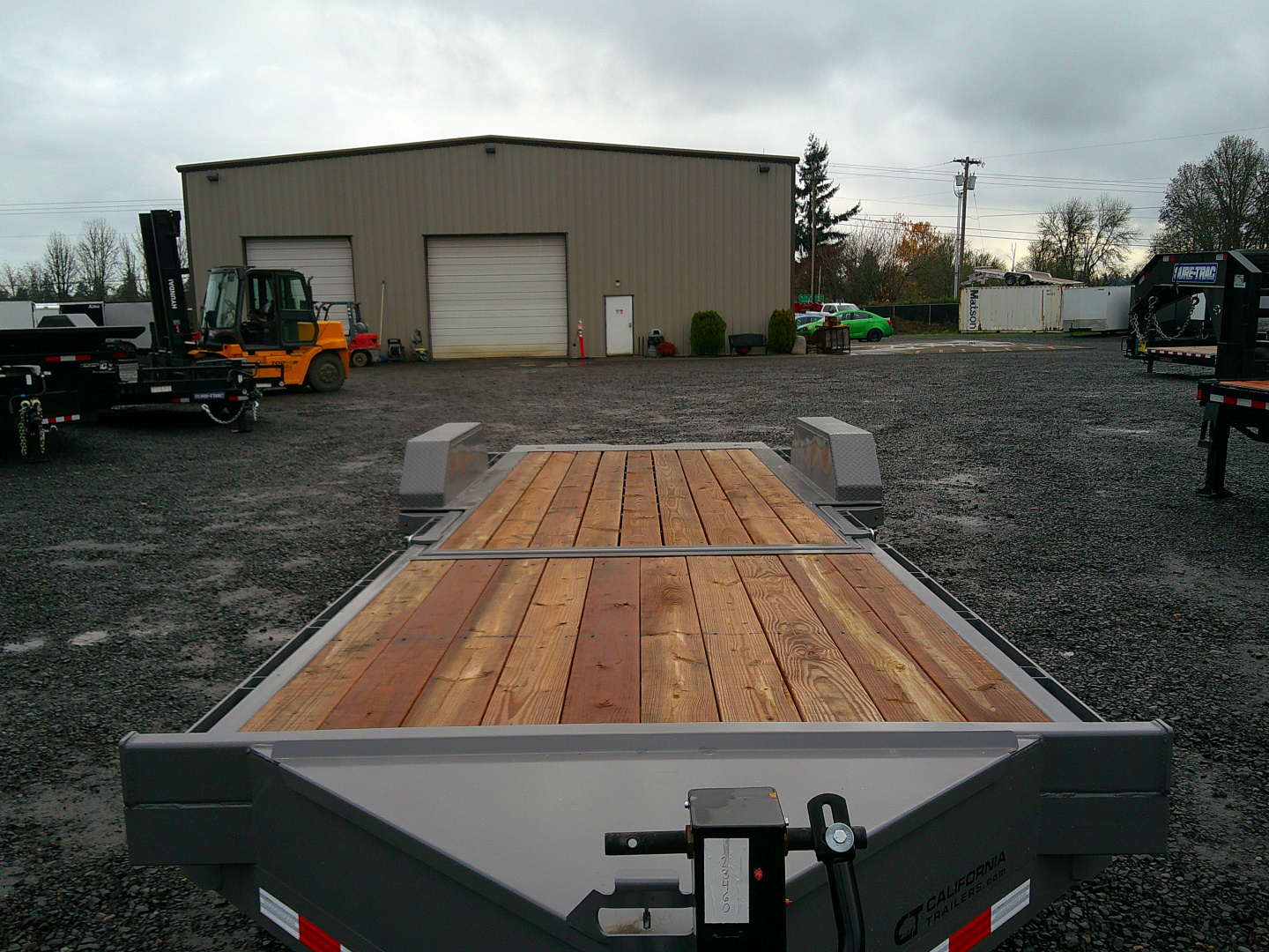 New 2025 Midsota 7x24 ( 16+8) Split Tilt Equipment Trailer