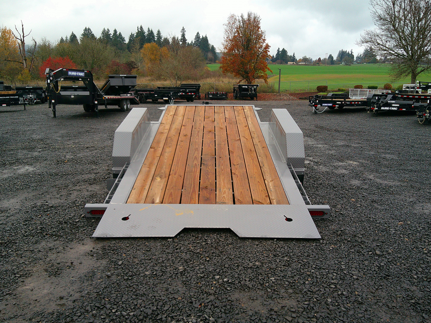 New 2025 Midsota 7x24 ( 16+8) Split Tilt Equipment Trailer