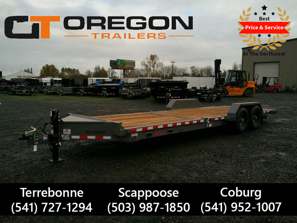 New 2025 Midsota 7x24 ( 16+8) Split Tilt Equipment Trailer