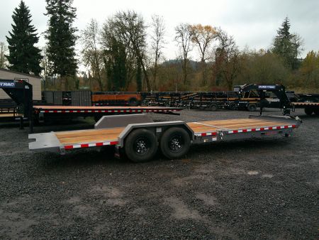 New 2025 Midsota 7x24 ( 16+8) Split Tilt Equipment Trailer