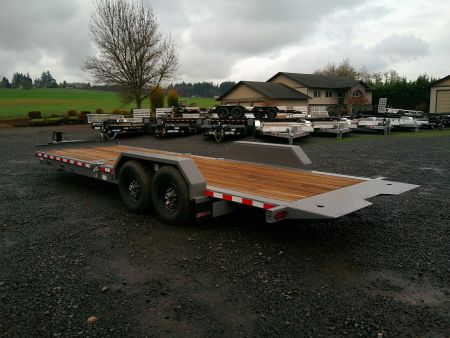 New 2025 Midsota 7x24 ( 16+8) Split Tilt Equipment Trailer