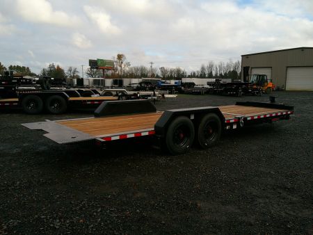New 2025 Midsota 7x24 (18+8) Split Tilt Equipment Trailer