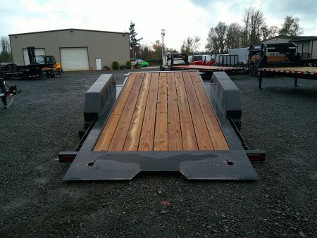New 2025 Midsota 7x24 (18+8) Split Tilt Equipment Trailer