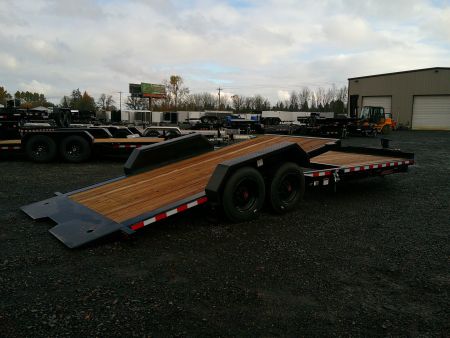 New 2025 Midsota 7x24 (18+8) Split Tilt Equipment Trailer