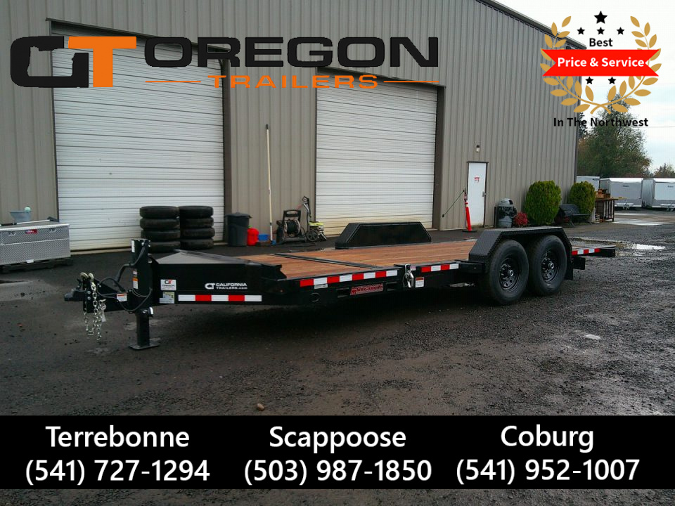New 2026 Midsota 7x20 (16+4) 17.6 Split Tilt Equipment Trailer