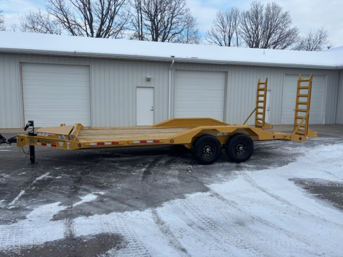 New 2026 Iron Bull EWB 8.5X20 Equipment Trailer