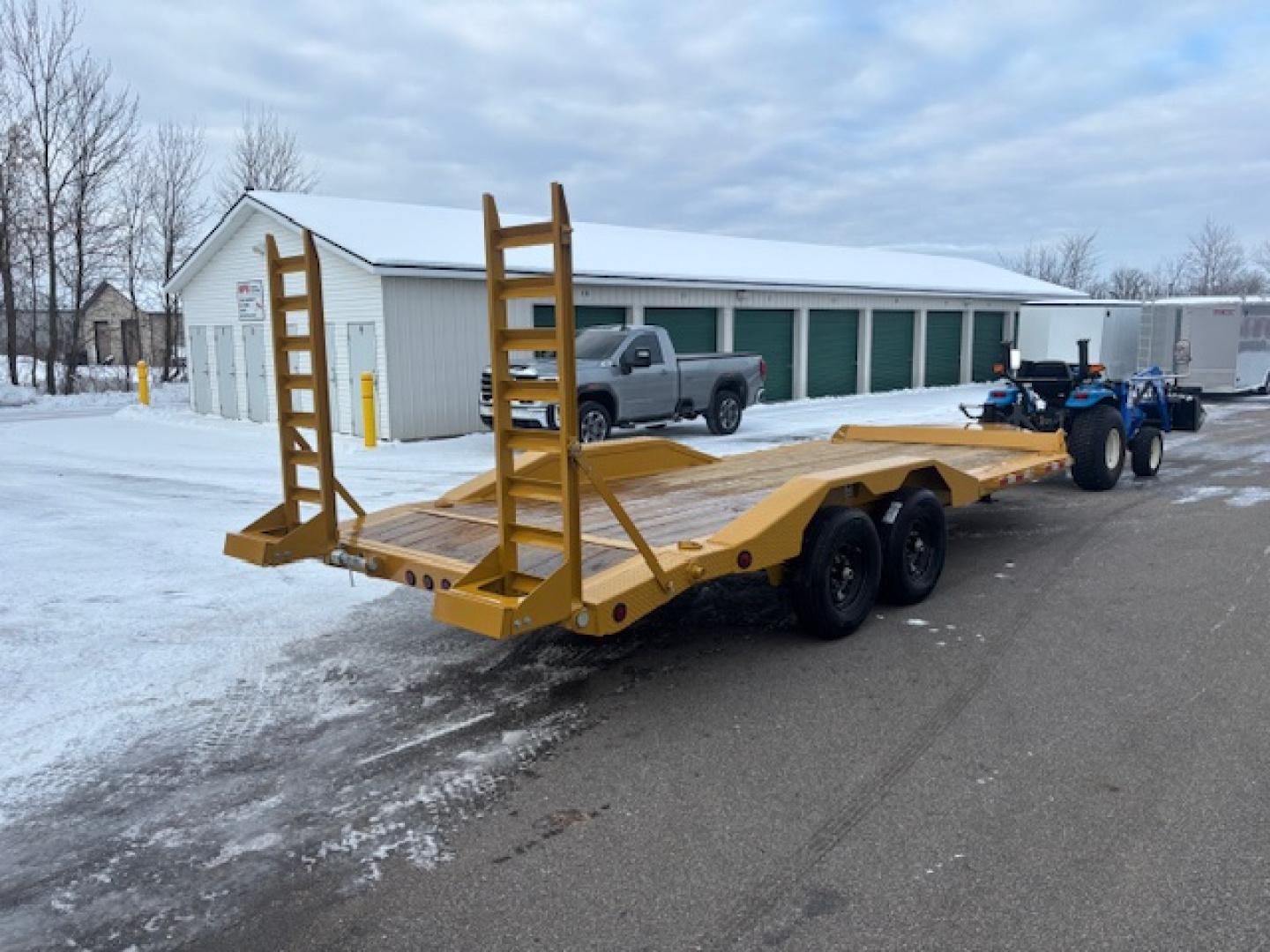 New 2026 Iron Bull EWB 8.5X20 Equipment Trailer