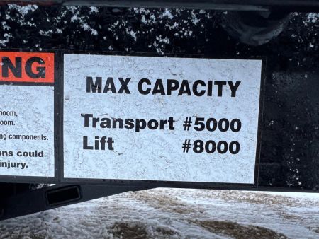 New 2026 Midsota 36' Gooseneck Hydraulic Tail Flatbed Trailer