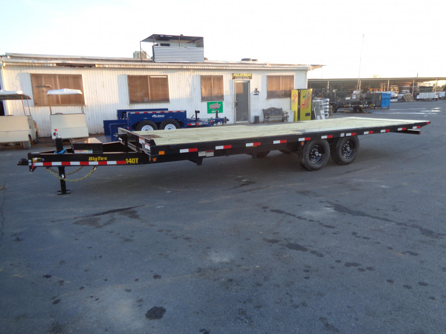 New 2026 BIG TEX Trailers * 14OT-24* 24Ft 14K Heavy Duty Over-The-Axle Tilt Equipment Trailer