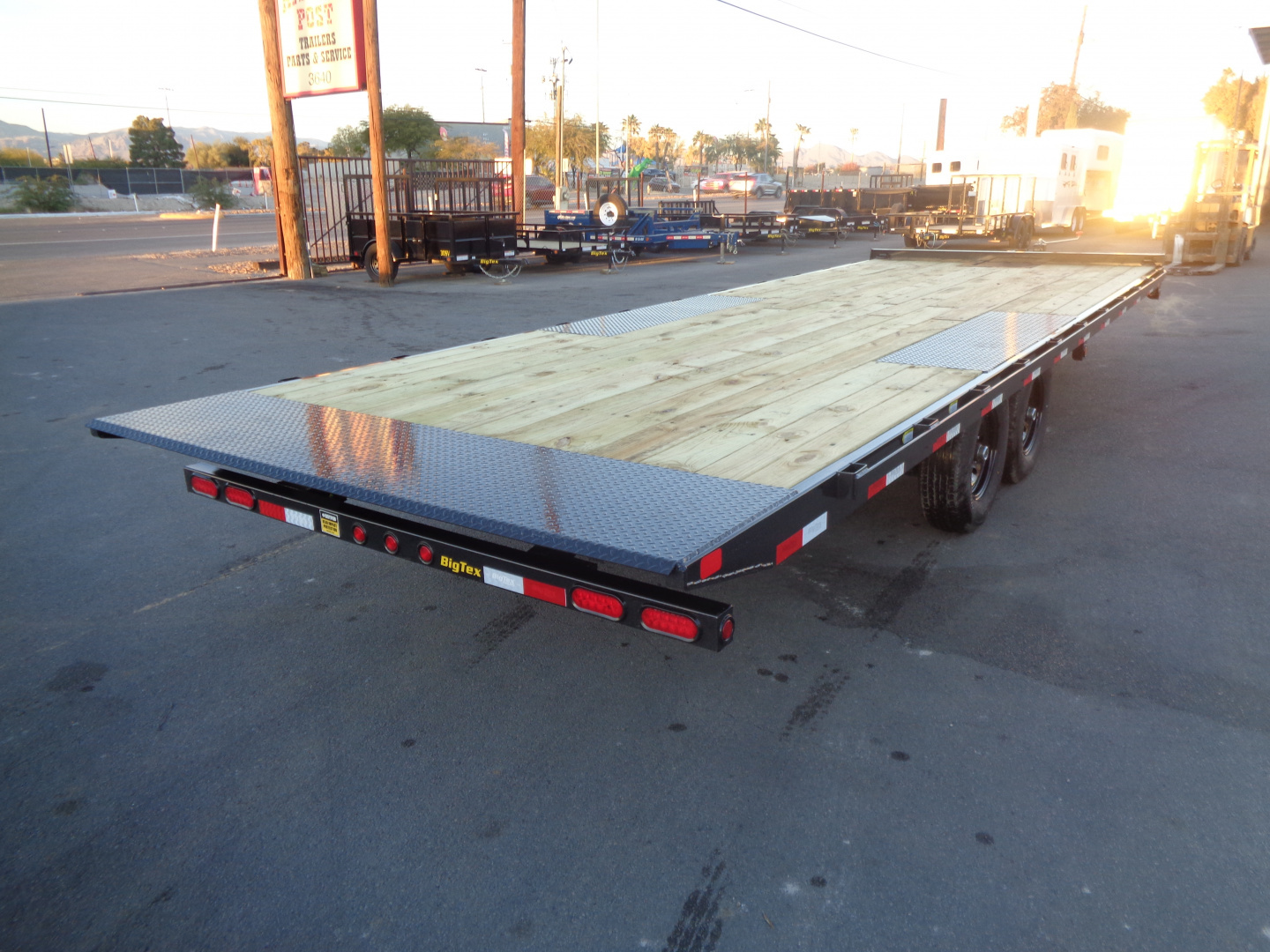 New 2026 BIG TEX Trailers * 14OT-24* 24Ft 14K Heavy Duty Over-The-Axle Tilt Equipment Trailer