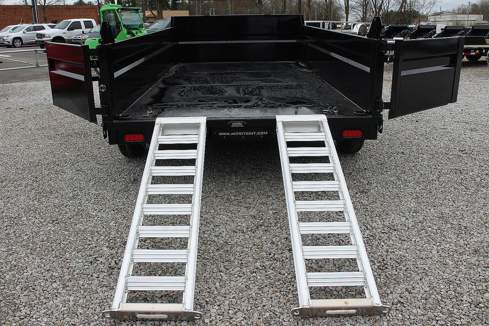 New 2026 Moritz 6' 10" x 14' Heavy Commercial DLH Series Dump Trailer - 14000# GVW