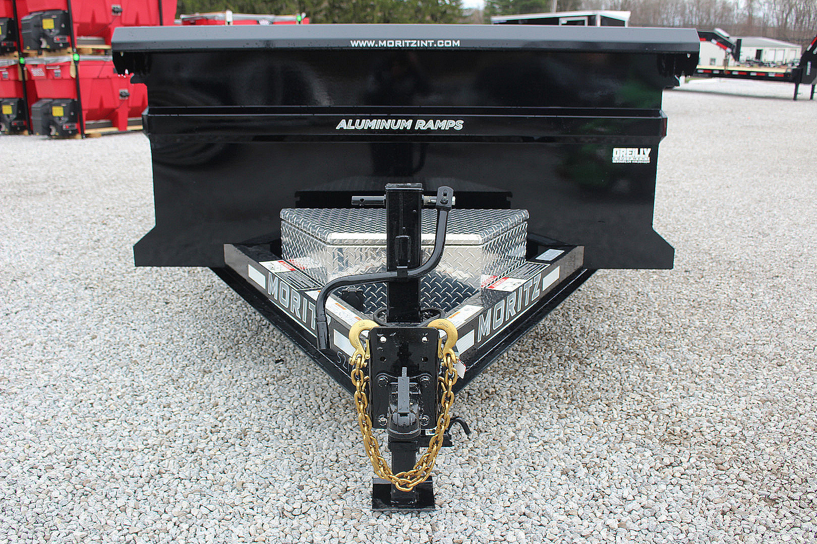 New 2026 Moritz 6' 10" x 14' Heavy Commercial DLH Series Dump Trailer - 14000# GVW
