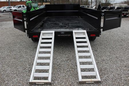 New 2026 Moritz 6' 10" x 14' Heavy Commercial DLH Series Dump Trailer - 14000# GVW