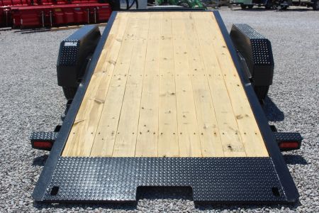 New 2026 Moritz 7' x 16' + 6' Low Pro - Gravity Tilt - Tilt Trailer - 14000# GVW