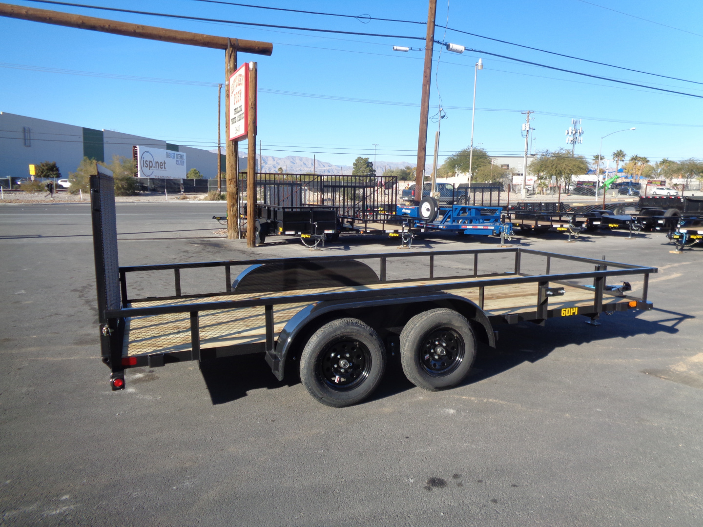 New 2026 Big Tex Trailer * 60PI-16 * 16Ft Tandem Axle Utility Trailer
