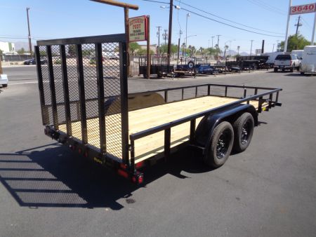 New 2026 Big Tex Trailer * 60PI-16 * 16Ft Tandem Axle Utility Trailer