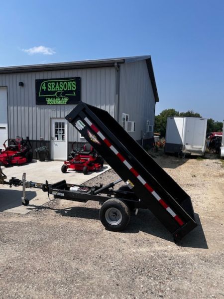 New 2026 H&H Trailers 54"X8' Homeowner W/CHARGER Dump Trailer