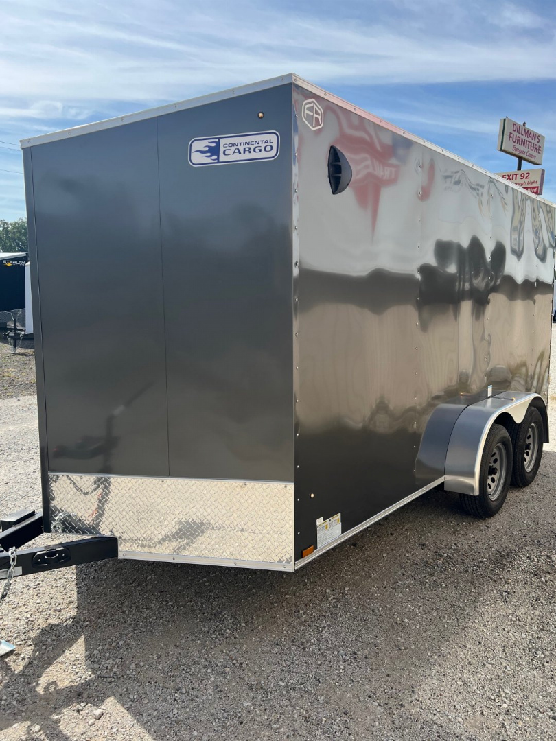 New 2026 CONTINENTAL CARGO VHECO-Series 7x14 Enclosed Cargo Trailer #107626