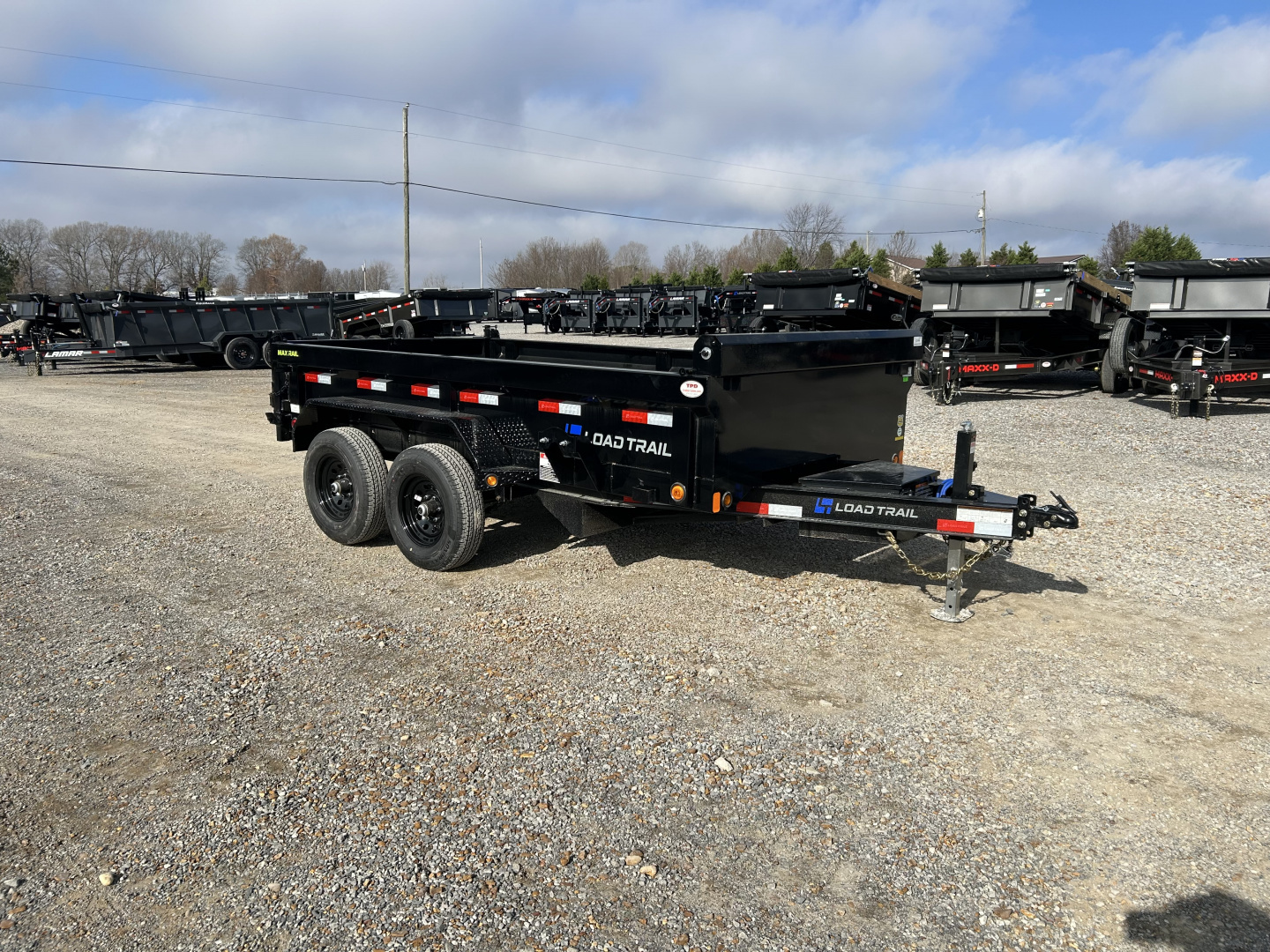New 2026 Load Trail 72" x 12' 10k ECO Dump Trailer