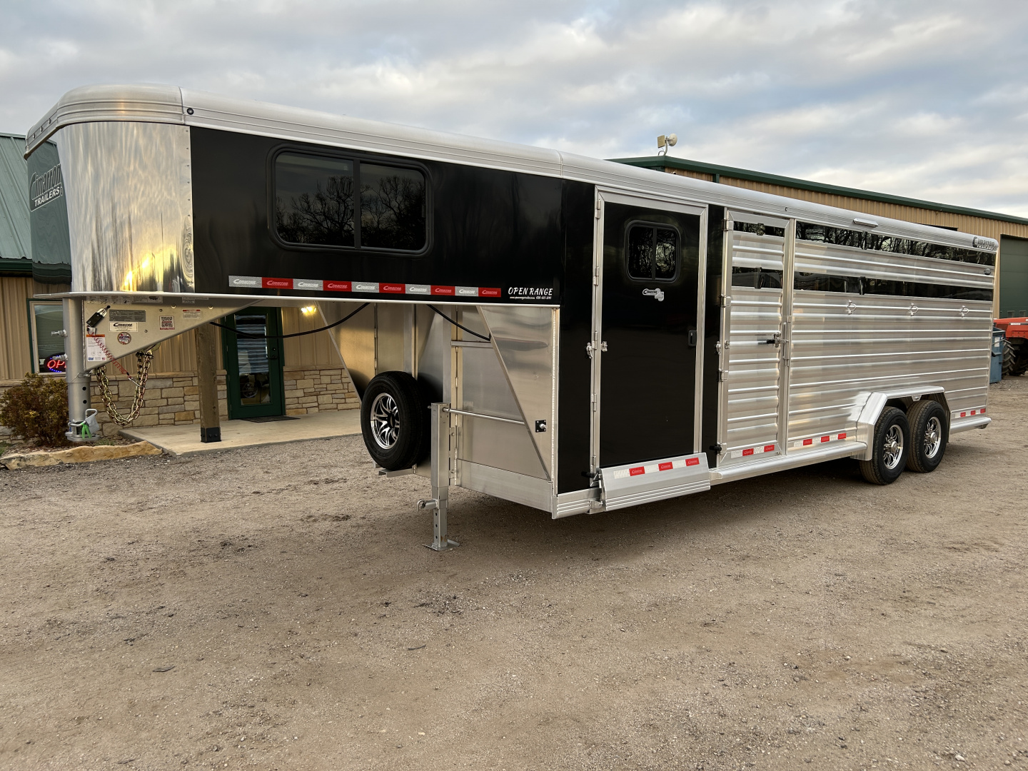 New 2026 Cimarron Lonestar Stock / Stock Combo Trailer
