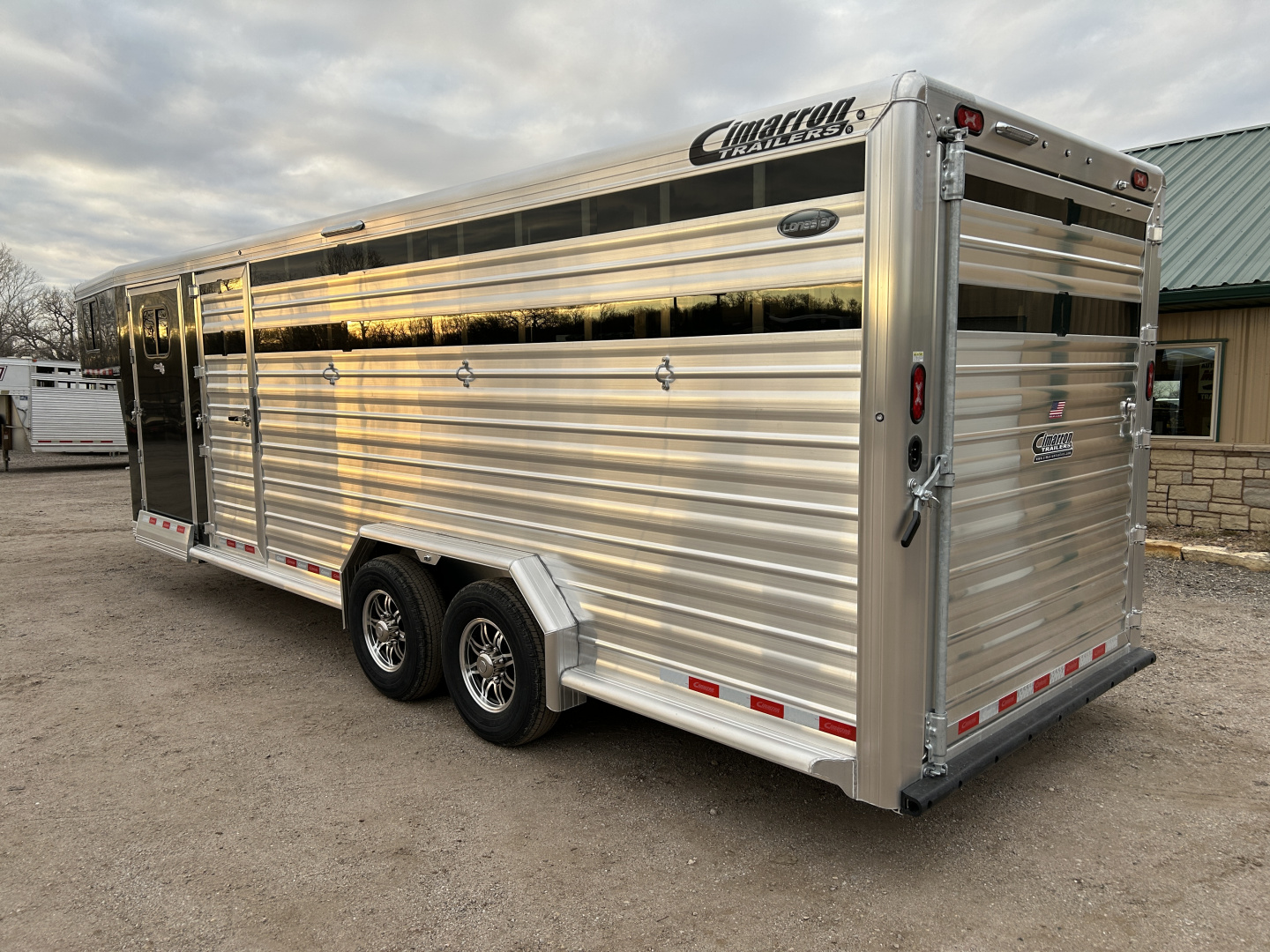 New 2026 Cimarron Lonestar Stock / Stock Combo Trailer