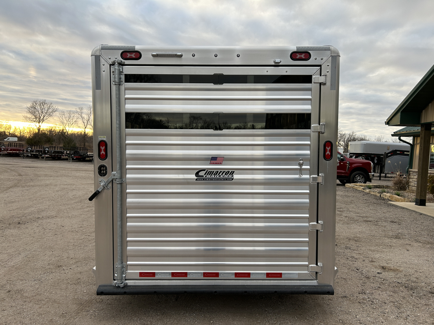 New 2026 Cimarron Lonestar Stock / Stock Combo Trailer