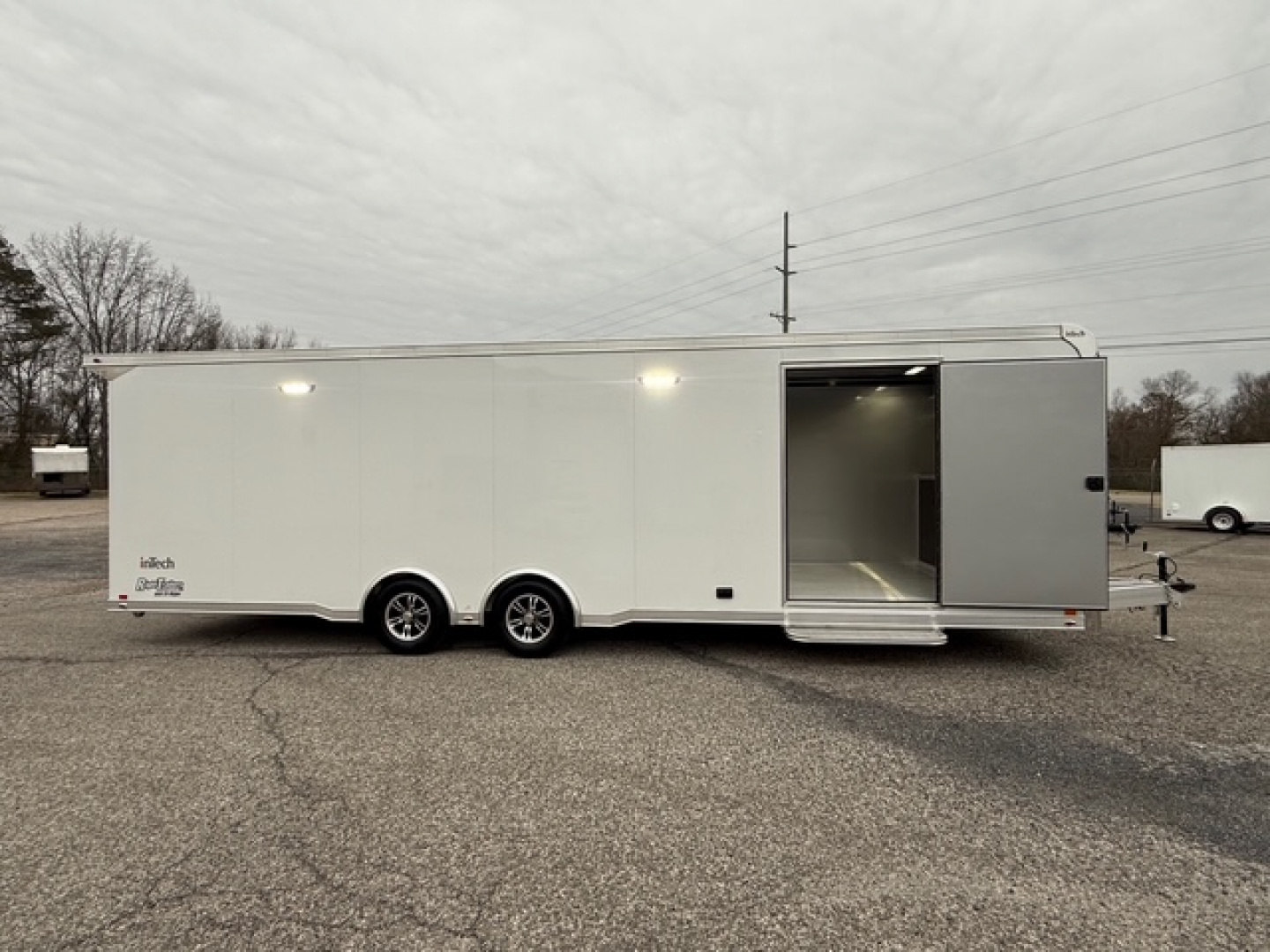 New 2026 INTECH 8.5X28 RACE TRAILER